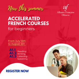 Summer session Alliance Francaise Ottawa