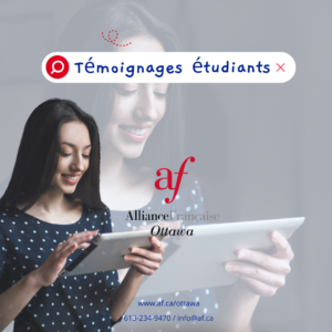 Student testimonial
