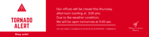 Tornado alert